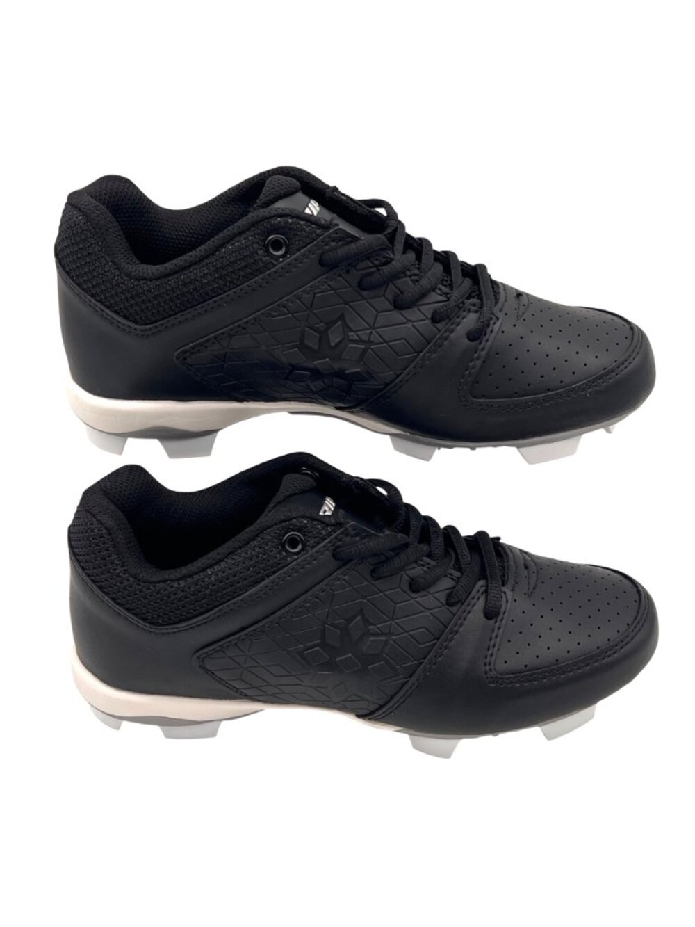 Rip-It Girls Diamond Softball Cleats Size 4.5Y Black Durable Comfort Traction - Picture 6 of 16